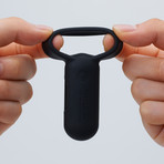 Smart Vibe Ring Personal Massager (Black)