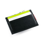 Nylon Card Case (Black Hexagon)