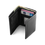 Leather Wallet (Midnight)