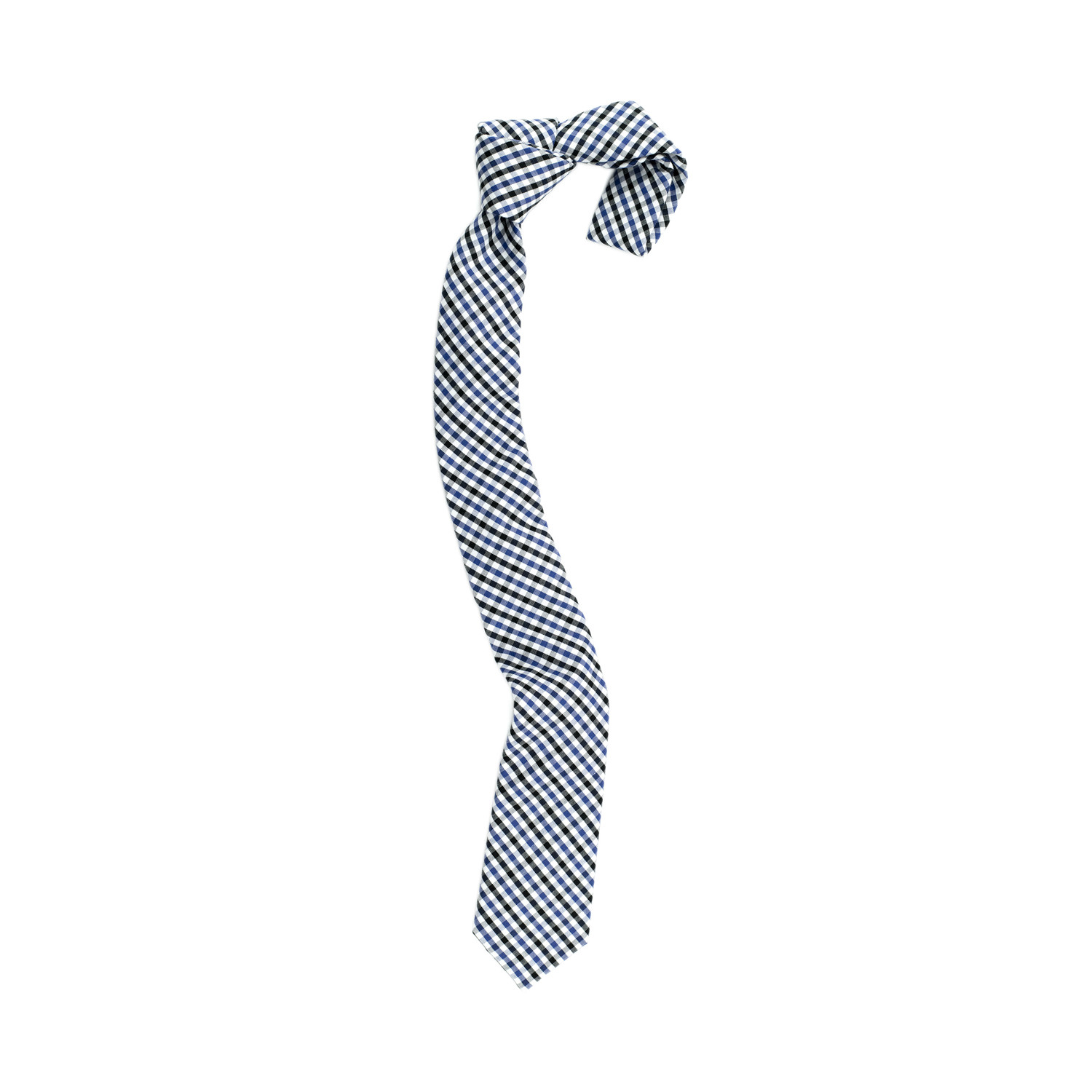 Blue Gingham Tie - Ulterior Motive - Touch of Modern