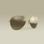 Antique Gold Aviator