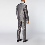 Slim-Fit 2-Piece Suit // Silver (US: 36S)