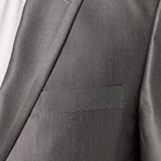 Slim-Fit 2-Piece Suit // Silver (US: 40R)