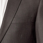 Slim-Fit 2-Piece Suit // Charcoal Stripe (US: 38R)