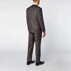 Slim-Fit 2-Piece Suit // Charcoal Stripe (US: 36R)