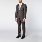 Slim-Fit 2-Piece Suit // Charcoal Stripe (US: 40S)