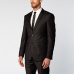 Slim-Fit 2-Piece Suit // Black (US: 42R)