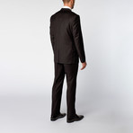 Slim-Fit 2-Piece Suit // Black (US: 42R)