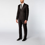 Slim-Fit 2-Piece Suit // Black (US: 42R)