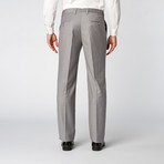 Flat Front Slim-Fit Dress Pant // Grey (32WX30L)