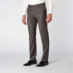 Flat Front Slim-Fit Dress Pant // Charcoal (30WX32L)