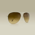 Classic Aviator (Silver Frame)