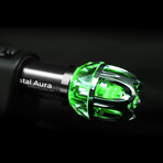 Crystal Lux Car Air Purifier // Black + LED Green