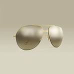 Oval Aviator (Gun Metal Frame)