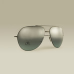 Oval Aviator (Gun Metal Frame)