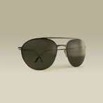 Round Bridge Aviator (Silver Frame)