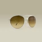 Round Bridge Aviator (Silver Frame)