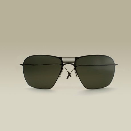 Line Bridge Aviator (Silver Frame)