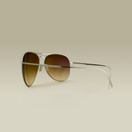 Bridge Aviator (Silver Frame)