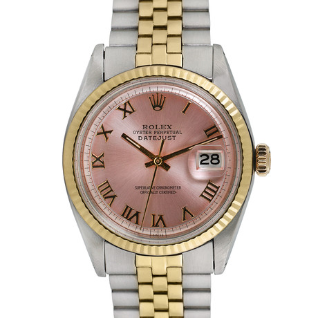 Rolex Men's Datejust Two-Tone Automatic // 1601 // 760-5013595F1 // c.1960's/1970's // Pre-Owned