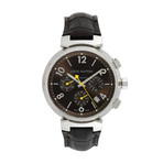 Louis Vuitton Tambour Chronograph Automatic // Q1121 // 808-TM10013 // c.2000's // Pre-Owned