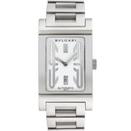 Bvlgari Rettangolo Automatic // RT45SVD // Pre-Owned