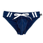 Athletic Varsity Bikini // Navy (M)