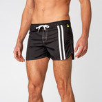 Diver Swim Short // Black (M)