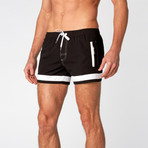 Pismo Swim Short // Black (XL)