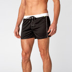 Maui Swim Short // Black (L)