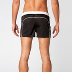 Maui Swim Short // Black (XS)