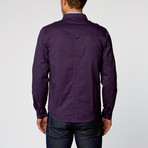 Galio Utility Shirt Jacket // Navy (S)