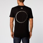 Moon Phase Tee // Black (L)