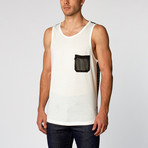 Adolf Tank // White + Black Mesh (S)