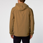 Tybalt Technical Anorak Hoodie // Khaki (XL)