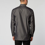 Classic Dress Shirt // Charcoal Twill (US: 14.75)