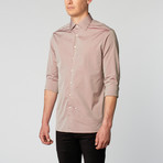 Striated Dress Shirt // Malbec (US: 14.75)