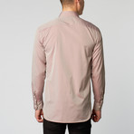 Striated Dress Shirt // Malbec (US: 14.75)