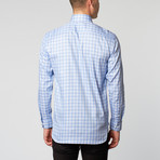 BOGA // Plaid Dress Shirt // Chambray + Light Blue (US: 15.75 x 35)