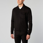 Double Zip Sweater // Meteorite Black (S)