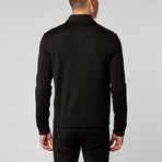 Double Zip Sweater // Meteorite Black (S)