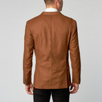 Deconstructed Wide Lapel Blazer // Tobacco (US: 37R)