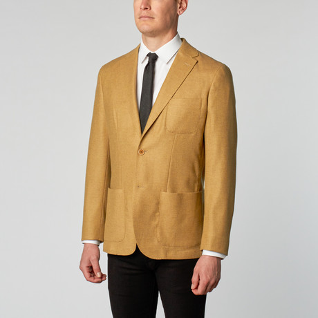 Deconstructed Wide Lapel Blazer // Elm (US: 37R)