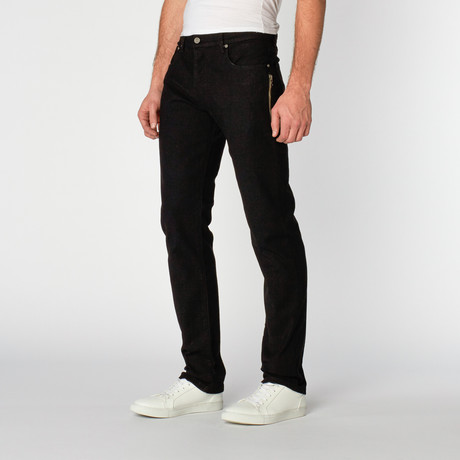 Otto Muscular Build Jean // Black (30WX30L)