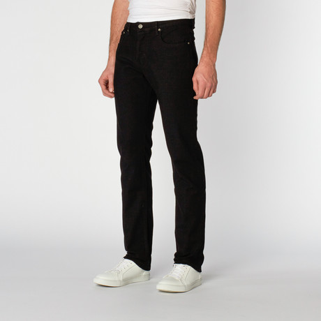 Otto Muscular Build Denim Pant // Black (30WX30L)
