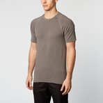 Bolt Running Tee // Castlerock + Black (S)