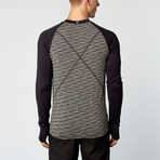 Spacedye Baseball Runner // Moonlight (M)