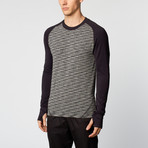 Spacedye Baseball Runner // Moonlight (M)