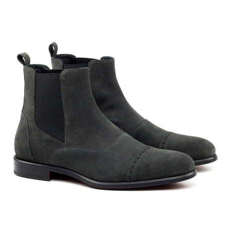 Mr. John's Shoes // Chelsea Boot // Grey (US: 9)
