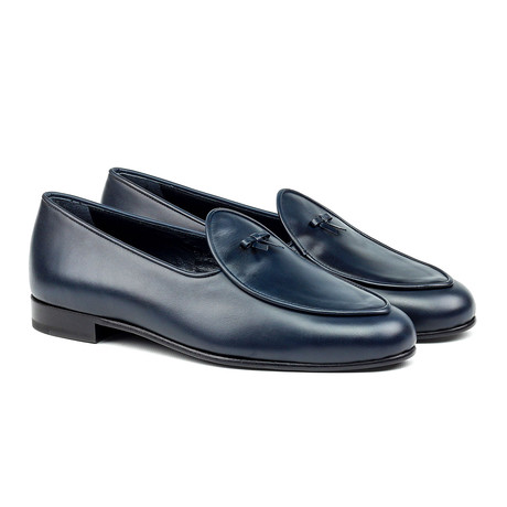 Belgian Slipper // Navy (US: 6)